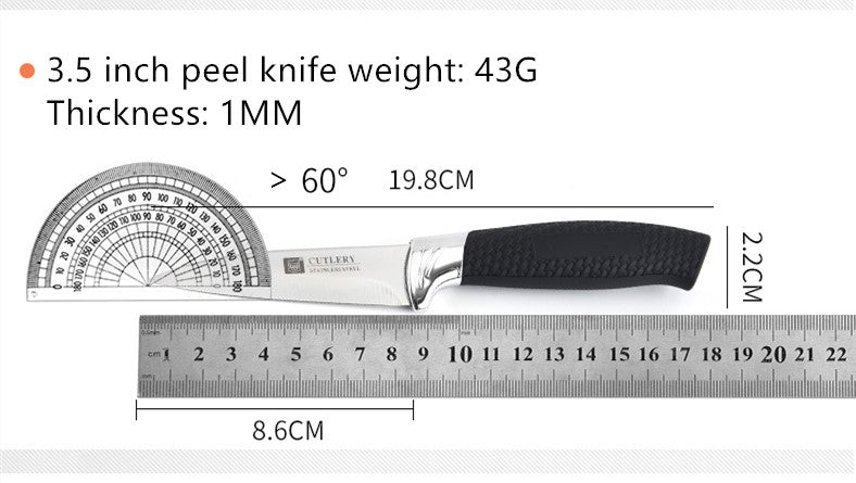 3.5 inch stainless steel paring knife