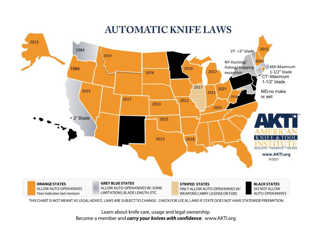 Are Otf Knives Legal in Georgia​